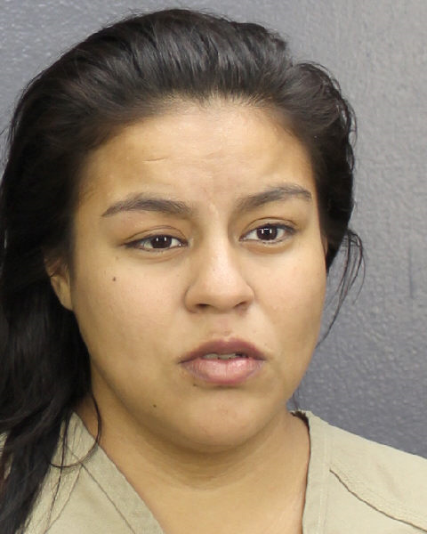 Jennifer Flores fotografia del sheriff oficial del condado de Broward