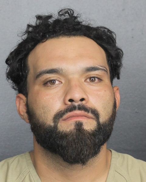 Elvin Aguilar fotografia del sheriff oficial del condado de Broward