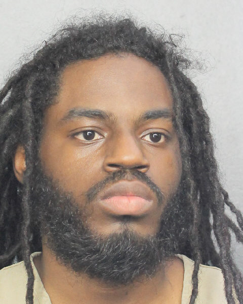 Darius Pender fotografia del sheriff oficial del condado de Broward