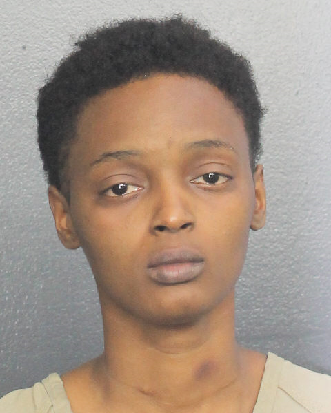 Destiny Graham fotografia del sheriff oficial del condado de Broward