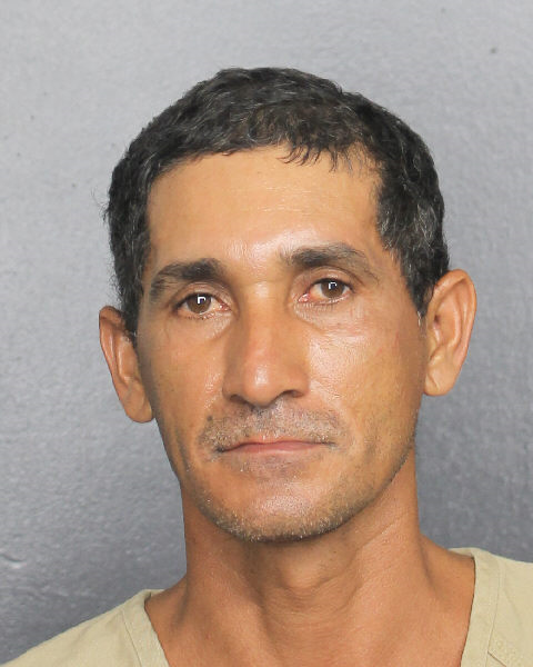 Santos Galdamez Recinos fotografia del sheriff oficial del condado de Broward