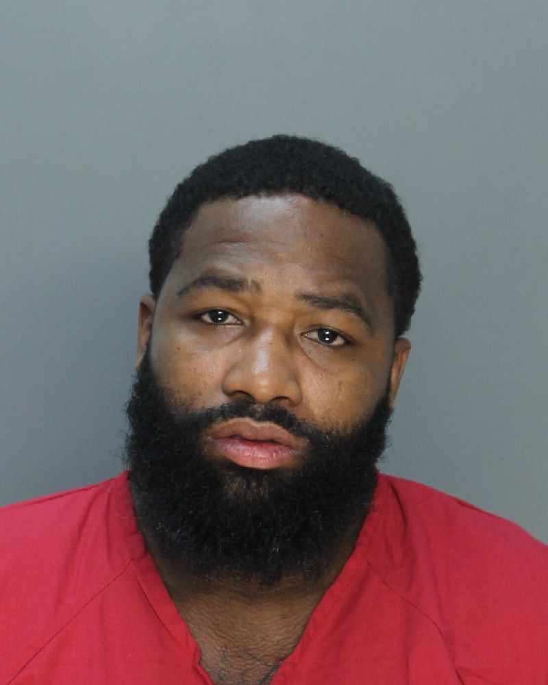 Adrien Broner fotografia del sheriff oficial del condado de Broward