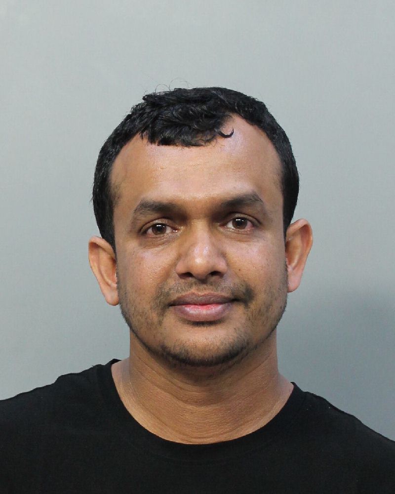 Mohammad Ashraf fotografia del sheriff oficial del condado de Broward