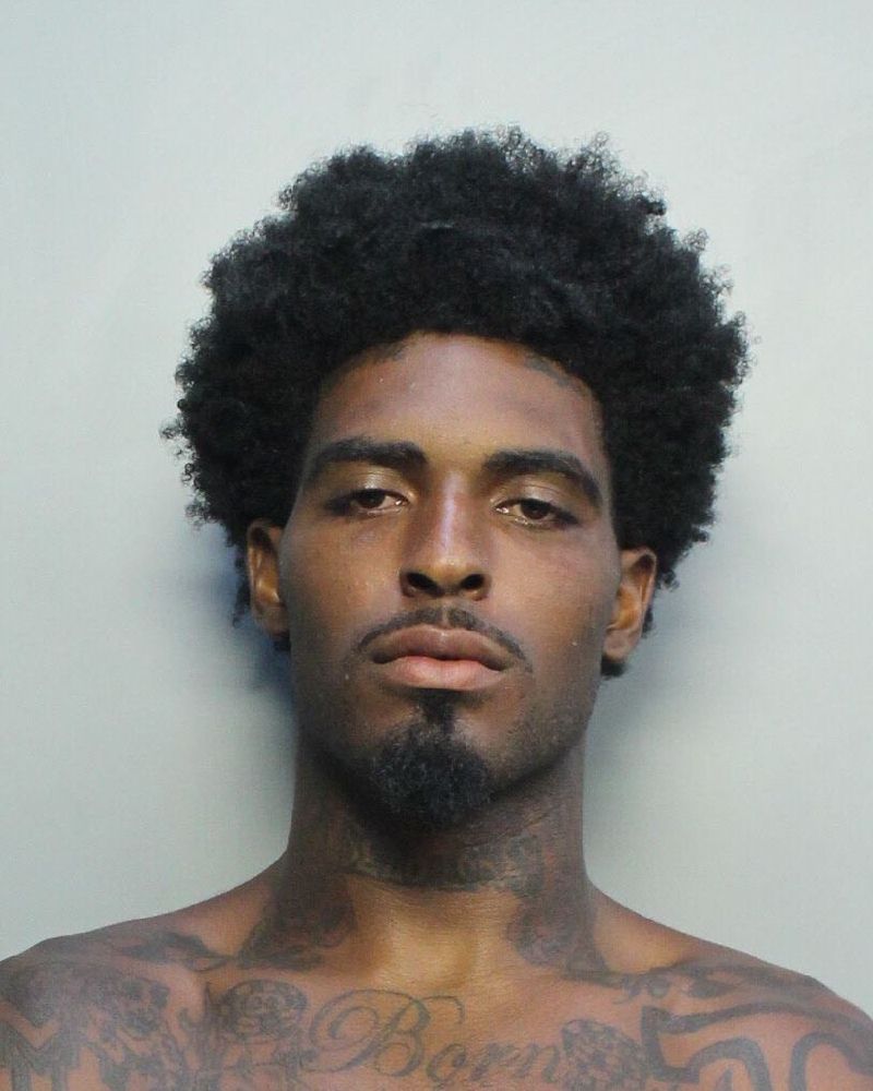 Deangelo Lewis fotografia del sheriff oficial del condado de Broward