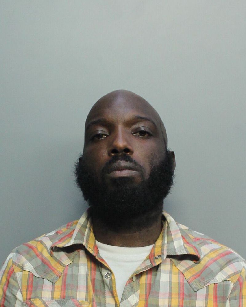 Jean-Rony Tanise fotografia del sheriff oficial del condado de Broward